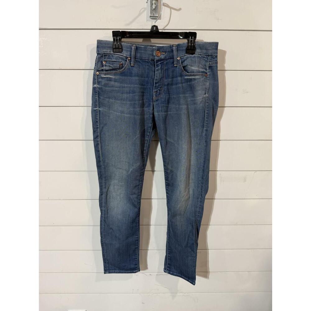 Mother Denim Jeans The Looker Crop Getaway Girl Size 27 - Picture 2 of 4